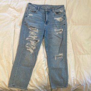 American Eagle Mom Jeans x-short